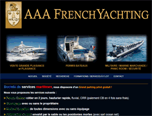 Tablet Screenshot of aaafrenchyachting.com